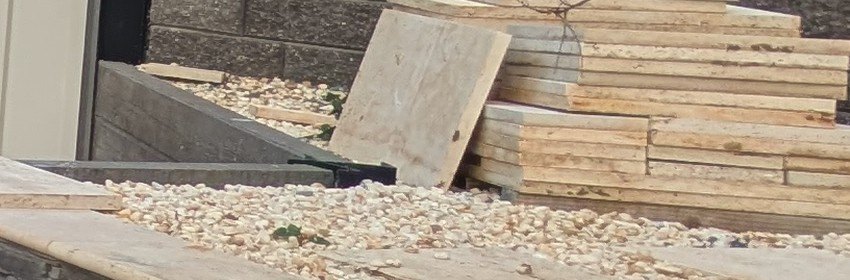 Travertine, new pavers